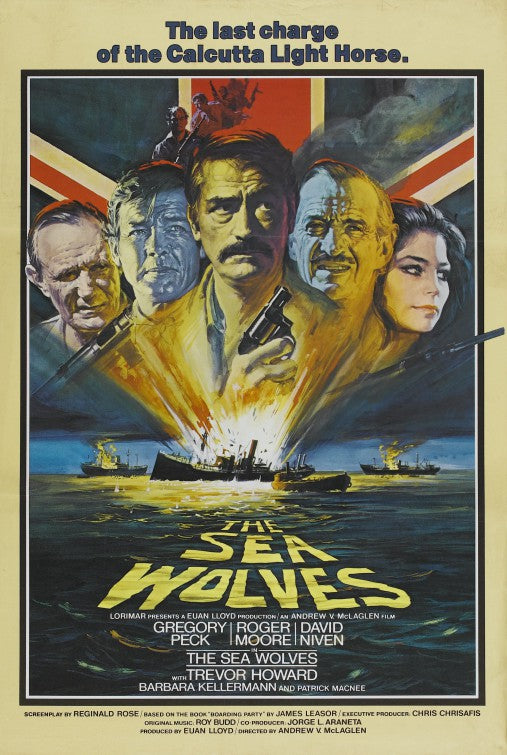 1000 piece jigsaw puzzle for the movie poster: The Sea Wolves (1980) ver2