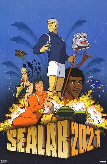 1000 piece jigsaw puzzle for tv poster: Sealab 2021