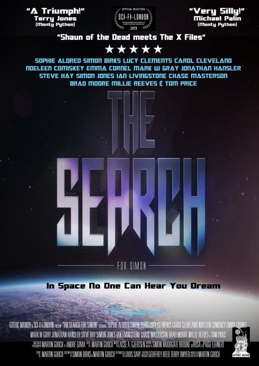 1000 piece jigsaw puzzle for the movie poster: The Search for Simon (2013)