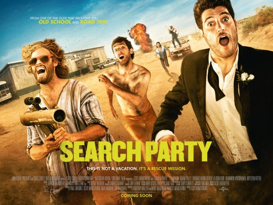 1000 piece jigsaw puzzle for the movie poster: Search Party (2014)