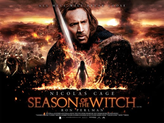 1000 piece jigsaw puzzle for the movie poster: Season of the Witch (2011) ver3
