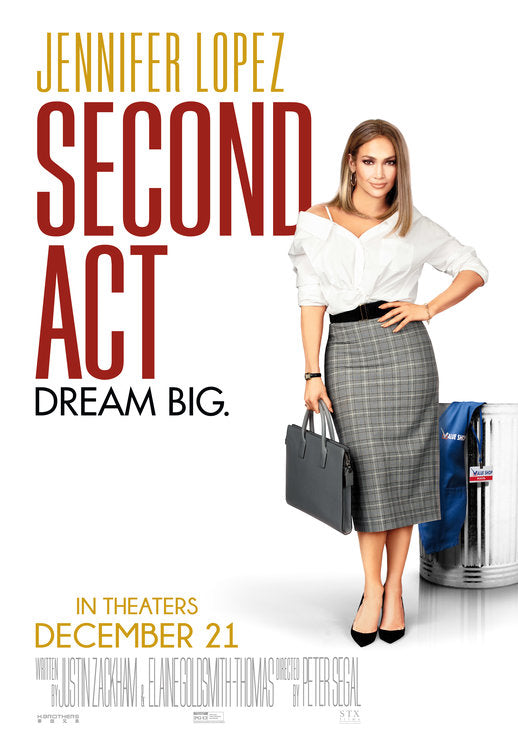 1000 piece jigsaw puzzle for the movie poster: Second Act (2018) ver2