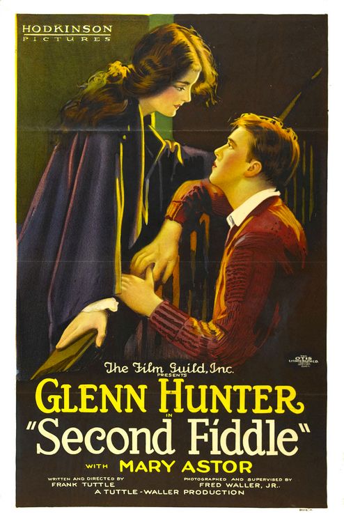 the movie poster: Second Fiddle (1923)