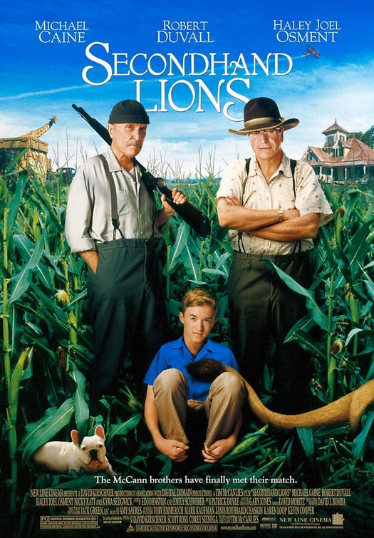 the movie poster: Secondhand Lions (2003)