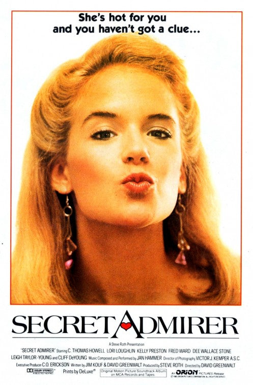the movie poster: Secret Admirer (1985) ver2