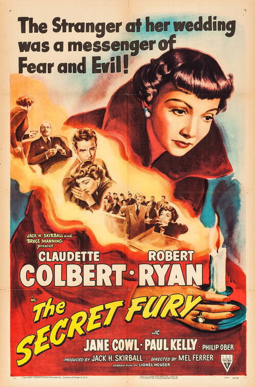 1000 piece jigsaw puzzle for the movie poster: The Secret Fury (1950)