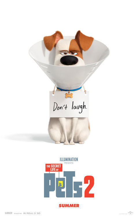 1000 piece jigsaw puzzle for the movie poster: The Secret Life of Pets 2 (2019)