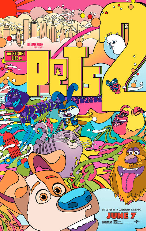 1000 piece jigsaw puzzle for the movie poster: The Secret Life of Pets 2 (2019) ver31