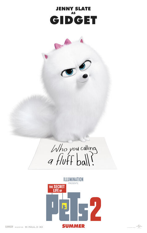1000 piece jigsaw puzzle for the movie poster: The Secret Life of Pets 2 (2019) ver5