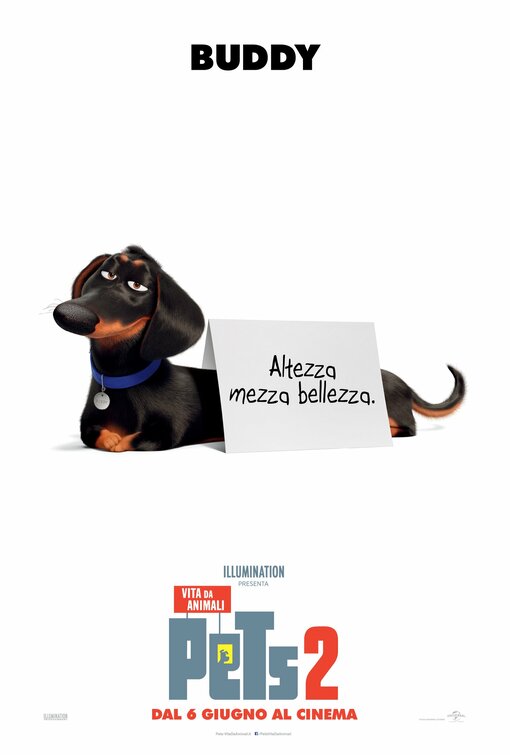 1000 piece jigsaw puzzle for the movie poster: The Secret Life of Pets 2 (2019) ver7