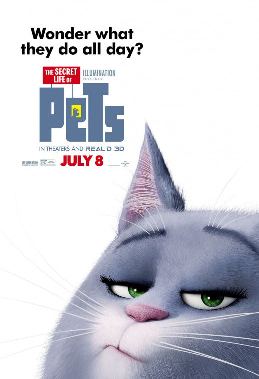 1000 piece jigsaw puzzle for the movie poster: The Secret Life of Pets (2016) ver13