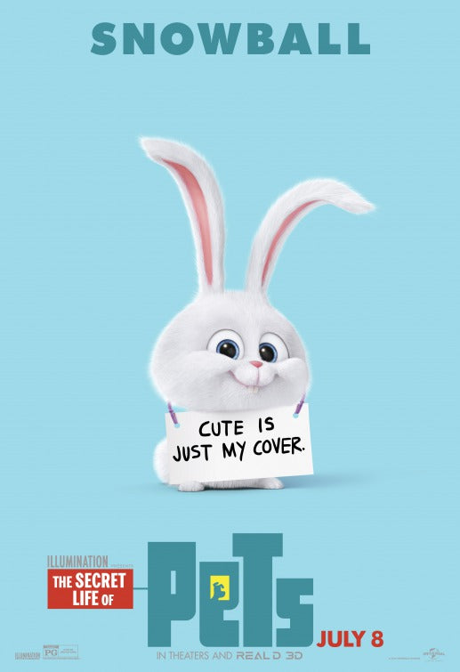 1000 piece jigsaw puzzle for the movie poster: The Secret Life of Pets (2016) ver3