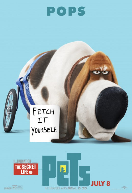 1000 piece jigsaw puzzle for the movie poster: The Secret Life of Pets (2016) ver5