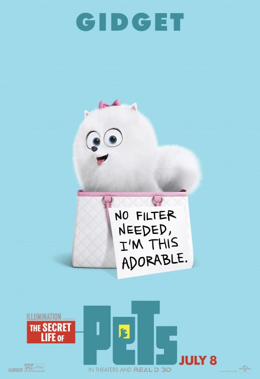 1000 piece jigsaw puzzle for the movie poster: The Secret Life of Pets (2016) ver8