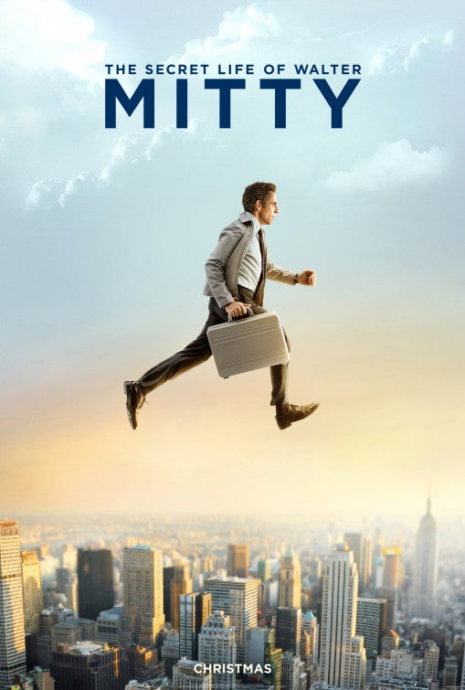 1000 piece jigsaw puzzle for the movie poster: The Secret Life of Walter Mitty (2013)