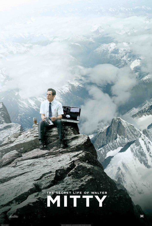 1000 piece jigsaw puzzle for the movie poster: The Secret Life of Walter Mitty (2013) ver4