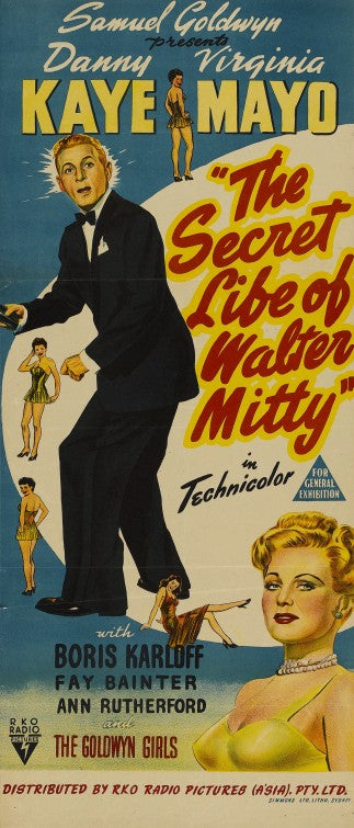 1000 piece jigsaw puzzle for the movie poster: The Secret Life of Walter Mitty (1947) ver4