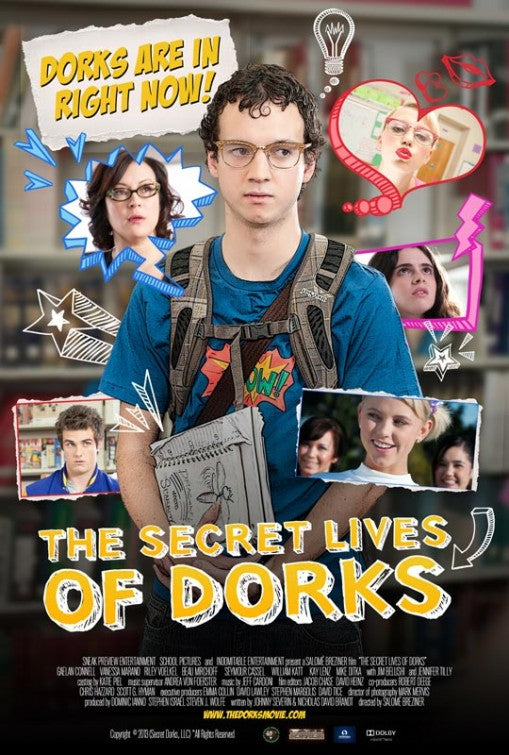 1000 piece jigsaw puzzle for the movie poster: The Secret Lives of Dorks (2013)