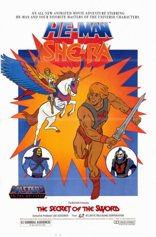 1000 piece jigsaw puzzle for the movie poster: The Secret of the Sword (1985)