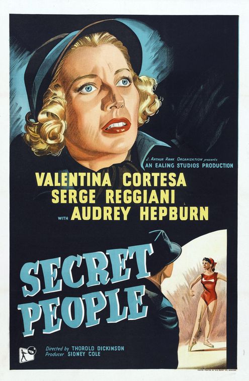 the movie poster: The Secret People (1952)