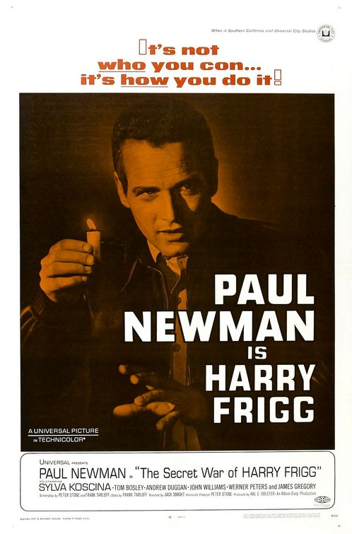 the movie poster: The Secret War of Harry Frigg (1968)