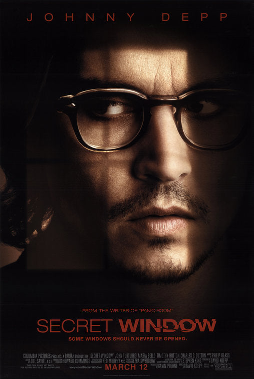 the movie poster: Secret Window (2004)