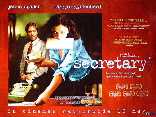 the movie poster: secretary (2002) ver4