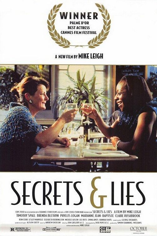 the movie poster: Secrets & Lies (1996)