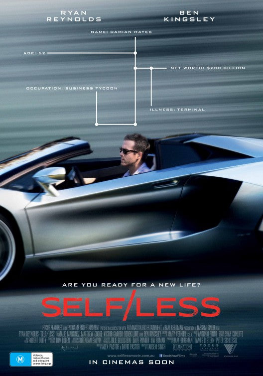 1000 piece jigsaw puzzle for the movie poster: Self/less (2015) ver7