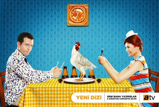 1000 piece jigsaw puzzle for tv poster: Seni Bana Yazmışlar, ver3