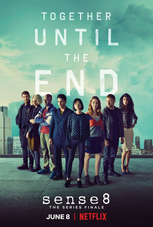 1000 piece jigsaw puzzle for tv poster: Sense8, ver3