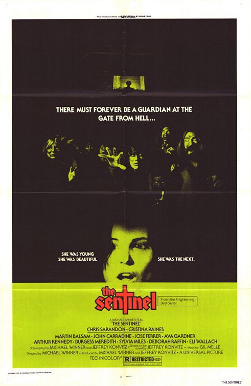 the movie poster: The Sentinel (1977)