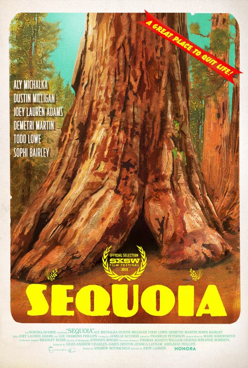 1000 piece jigsaw puzzle for the movie poster: Sequoia (2014)