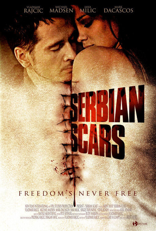 1000 piece jigsaw puzzle for the movie poster: Serbian Scars (2009)