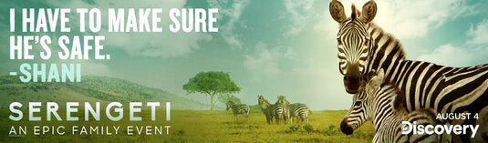 1000 piece jigsaw puzzle for tv poster: Serengeti, ver2