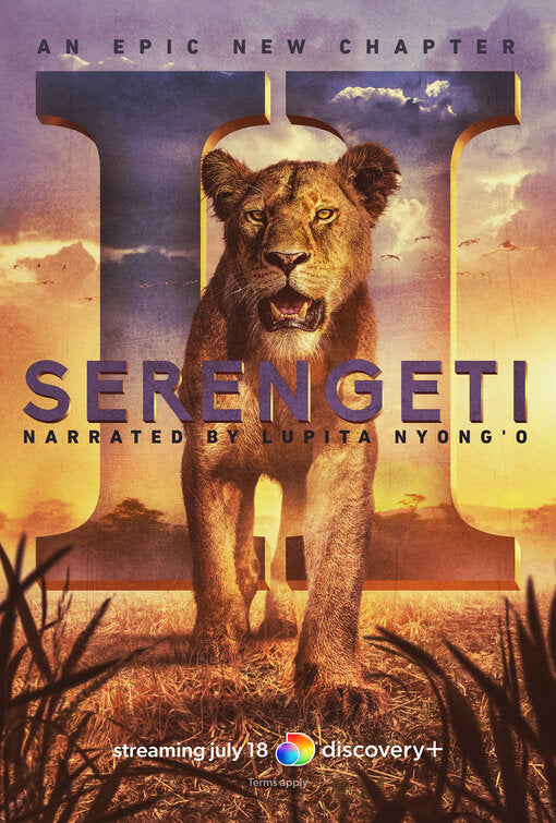 1000 piece jigsaw puzzle for tv poster: Serengeti, ver8
