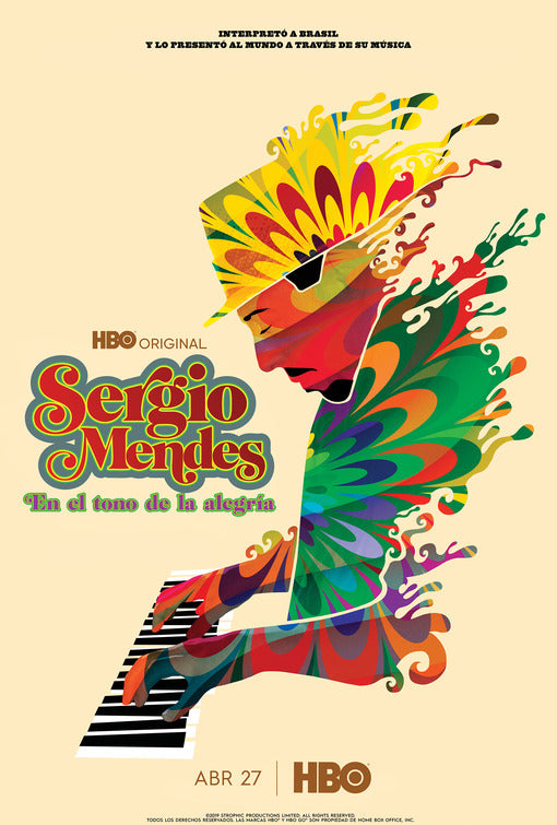 1000 piece jigsaw puzzle for the movie poster: Sergio Mendes in the Key of Joy (2021)