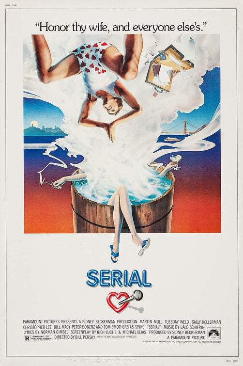 1000 piece jigsaw puzzle for the movie poster: Serial (1980)