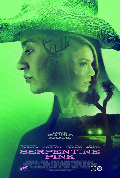 1000 piece jigsaw puzzle for the movie poster: Serpentine Pink (2022)