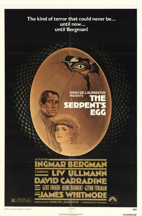 the movie poster: The Serpent's Egg (1978)