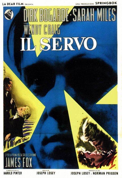 the movie poster: The Servant (1964) ver2