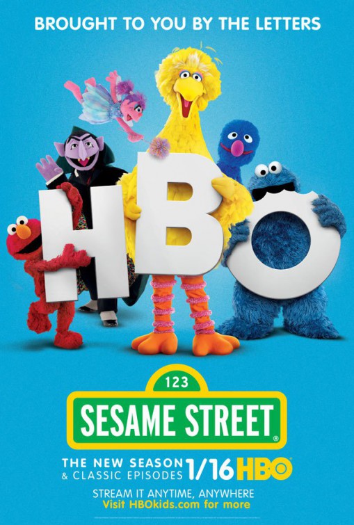 1000 piece jigsaw puzzle for tv poster: Sesame Street, ver5