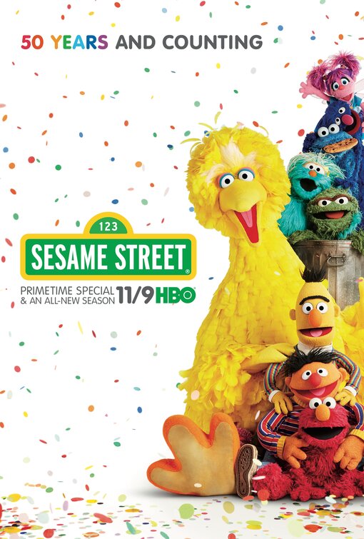 1000 piece jigsaw puzzle for tv poster: Sesame Street, ver7