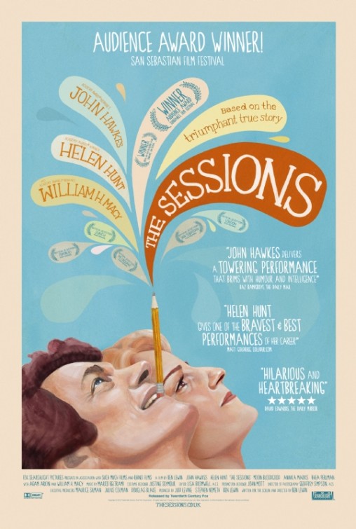 1000 piece jigsaw puzzle for the movie poster: The Sessions (2012) ver4