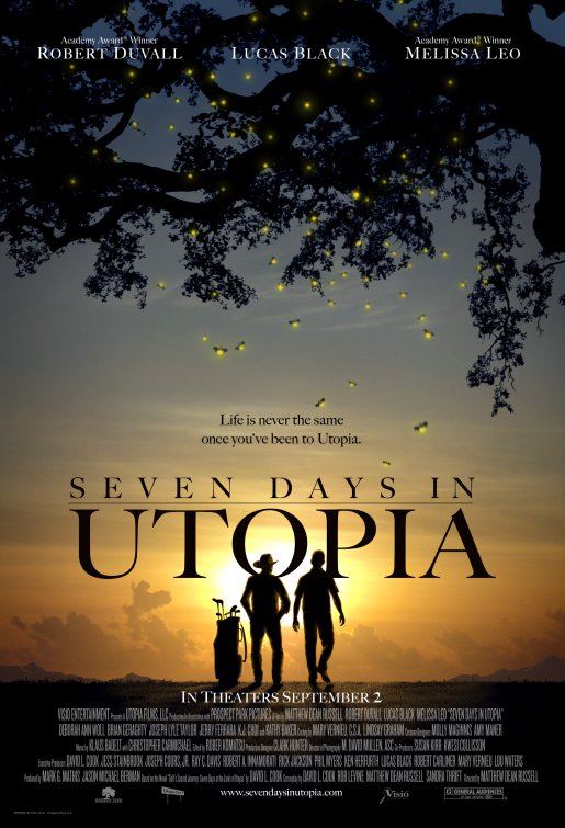 1000 piece jigsaw puzzle for the movie poster: Seven Days in Utopia (2011)
