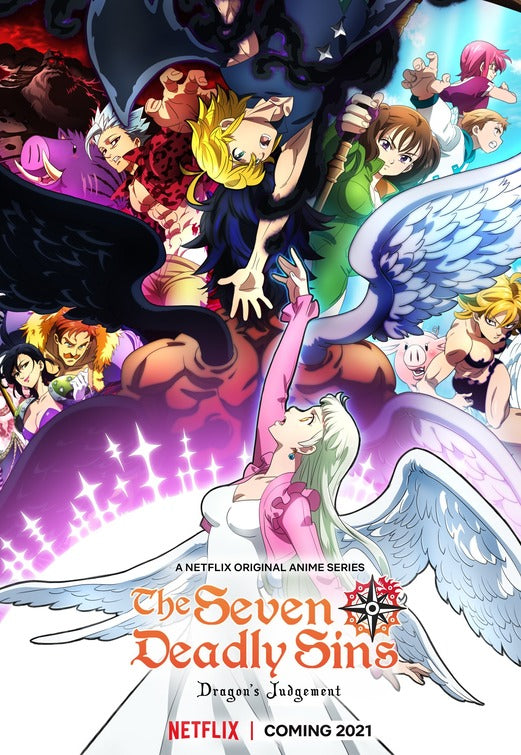 1000 piece jigsaw puzzle for tv poster: The Seven Deadly Sins: Dragon's Judgement