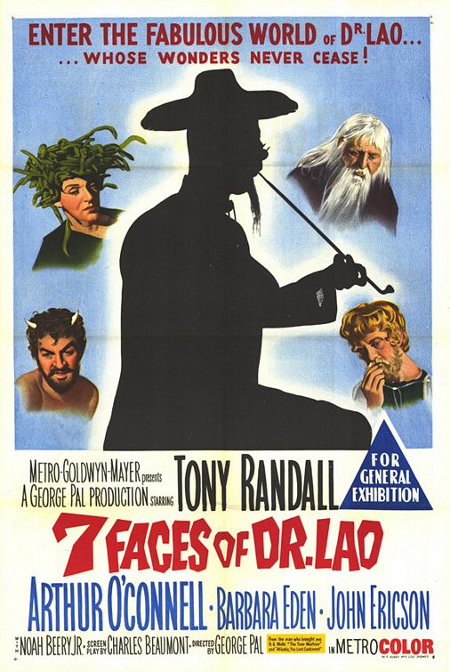 the movie poster: 7 Faces of Dr. Lao (1964)