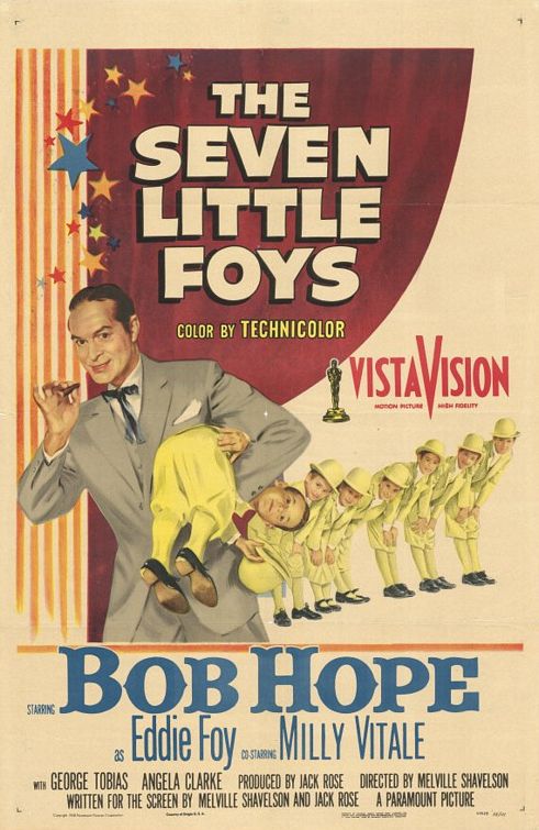 the movie poster: The Seven Little Foys (1955)