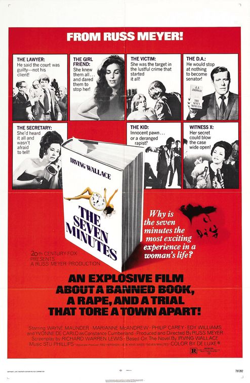 the movie poster: The Seven Minutes (1971)