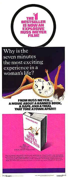 the movie poster: The Seven Minutes (1971) ver2